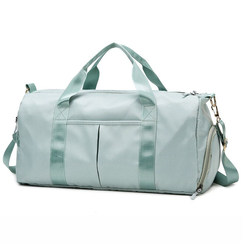 Duffel Bag Embroidered Sports Gym Bag, Travel with Wet Dry Pockets & Shoe Compartment Gift For Groomsman,Bridesmaid