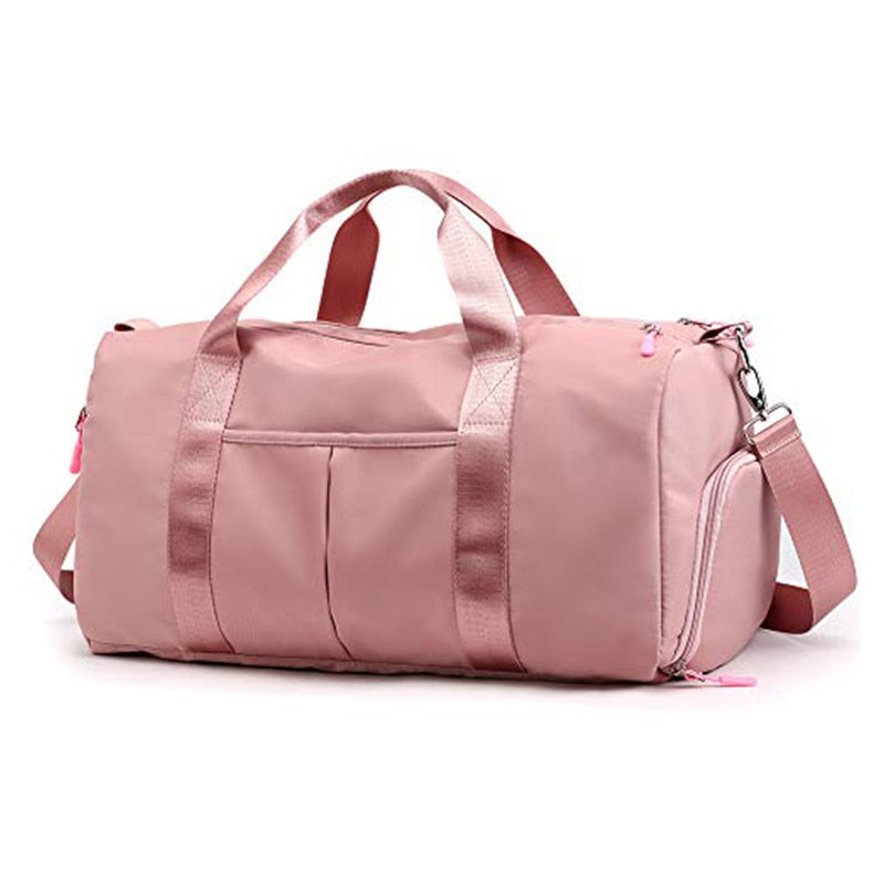 Duffel Bag Embroidered Sports Gym Bag, Travel with Wet Dry Pockets & Shoe Compartment Gift For Groomsman,Bridesmaid