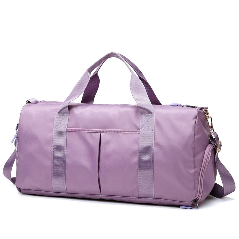 Duffel Bag Embroidered Sports Gym Bag, Travel with Wet Dry Pockets & Shoe Compartment Gift For Groomsman,Bridesmaid