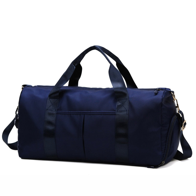 Duffel Bag Embroidered Sports Gym Bag, Travel with Wet Dry Pockets & Shoe Compartment Gift For Groomsman,Bridesmaid