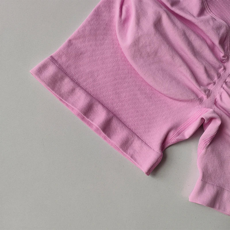 Seamless Beautiful Back High Waisted Shorts