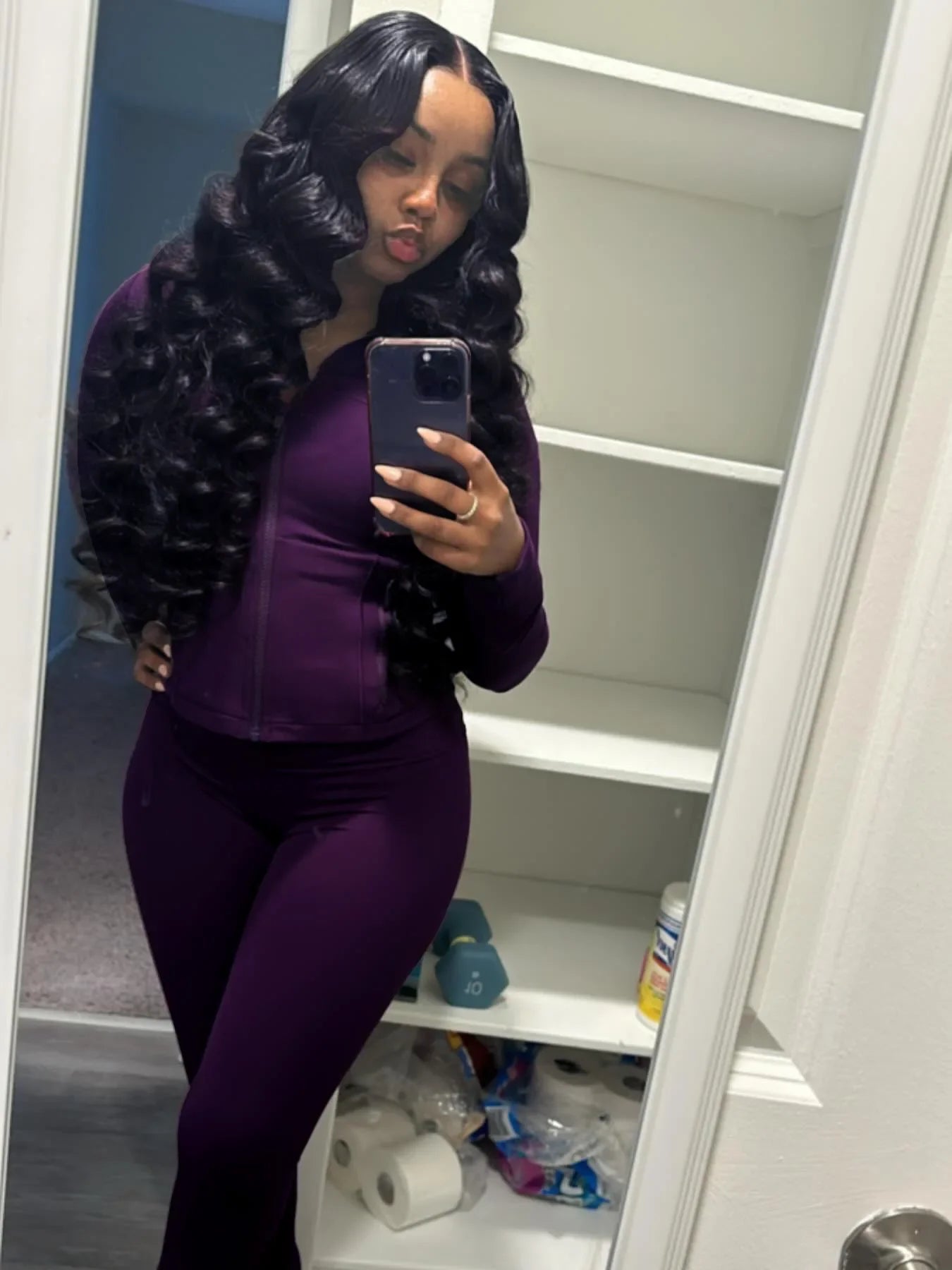Casual Women's Long Sleeve Tight Fitting Sports Clothing 2-Piece Set Sexy Style Cross Border Trade European And American Market