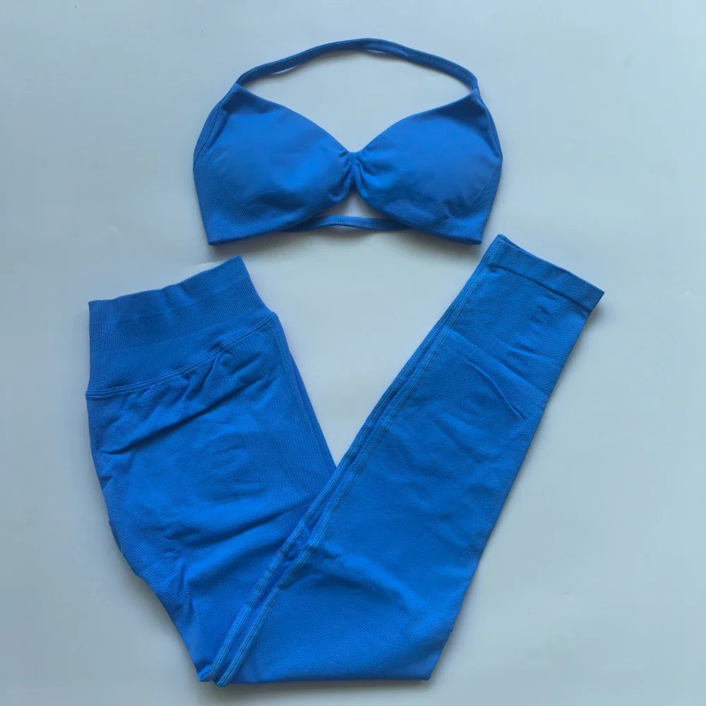 2 Pieces Seamless Yoga Set