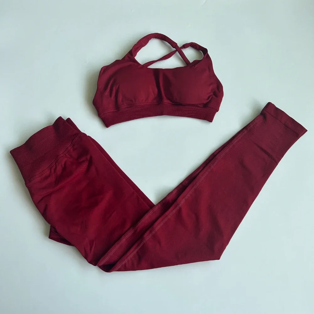 2 Pieces Impact Asymmetric Yoga Set