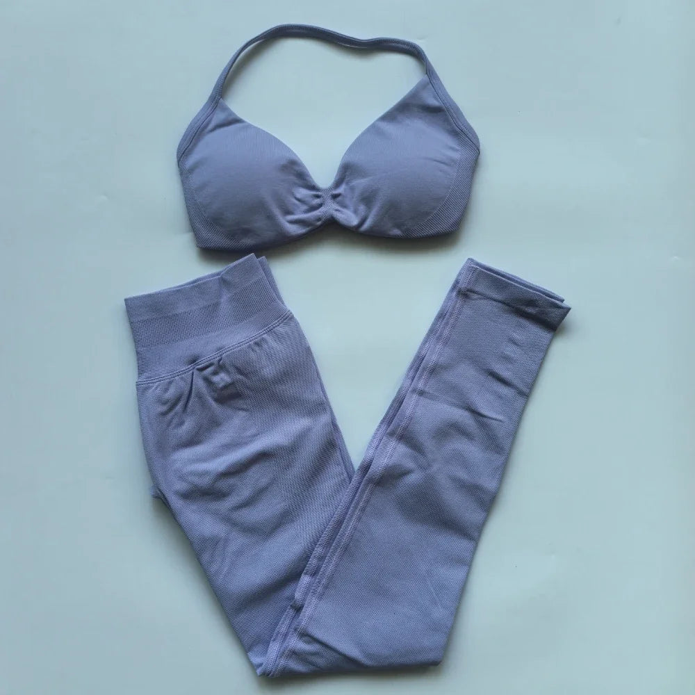 2 Pieces Seamless Yoga Set