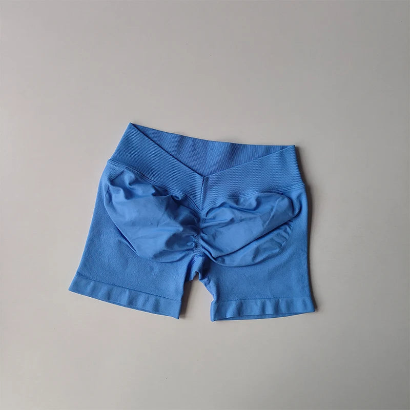 Seamless Beautiful Back High Waisted Shorts