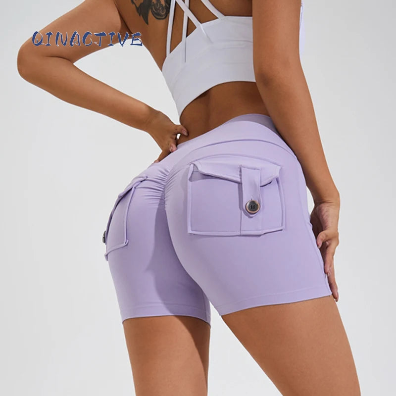 Pocket Scrunched Leggings | High Waist Push Up Tights