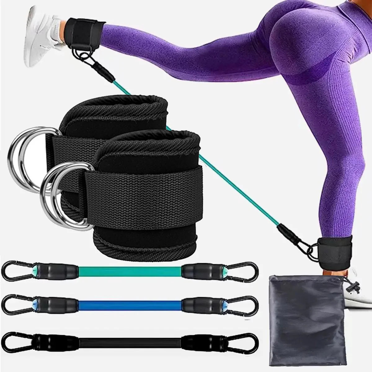 Resistance Bands With Ankle Straps