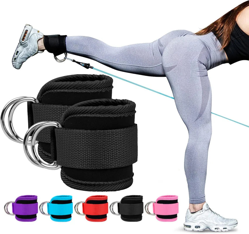 Resistance Bands With Ankle Straps