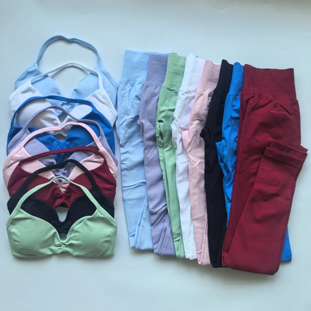 2 Pieces Seamless Yoga Set