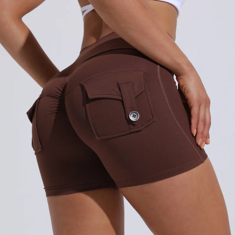 Scrunch Pants with Pocket