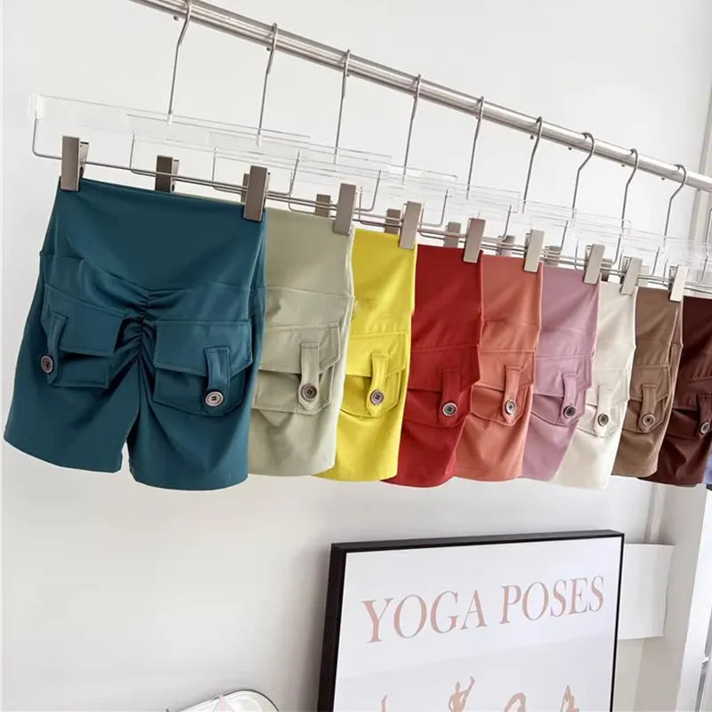 Pocket Scrunched Leggings | High Waist Push Up Tights