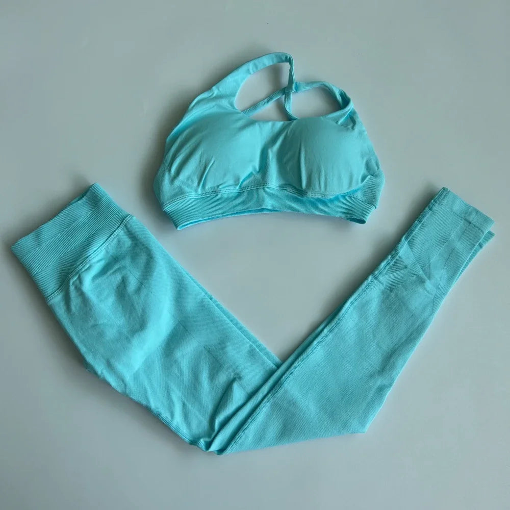 2 Pieces Impact Asymmetric Yoga Set