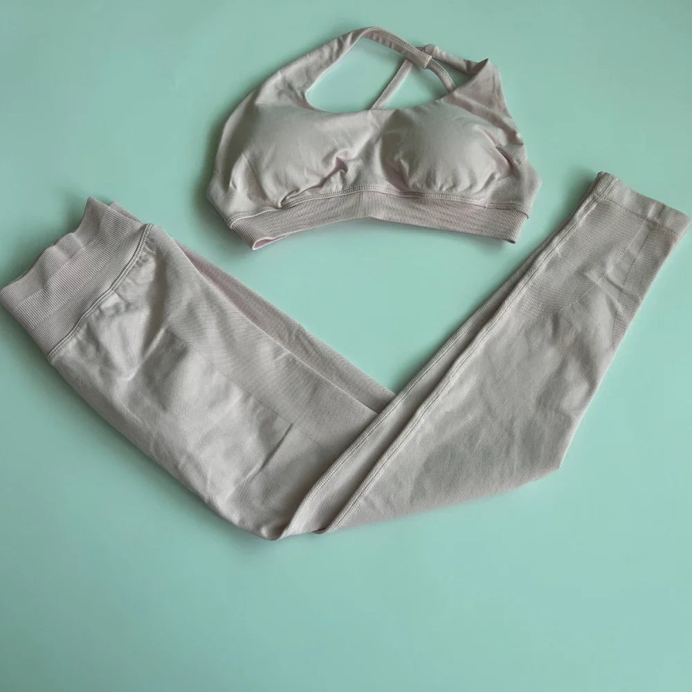 2 Pieces Impact Asymmetric Yoga Set
