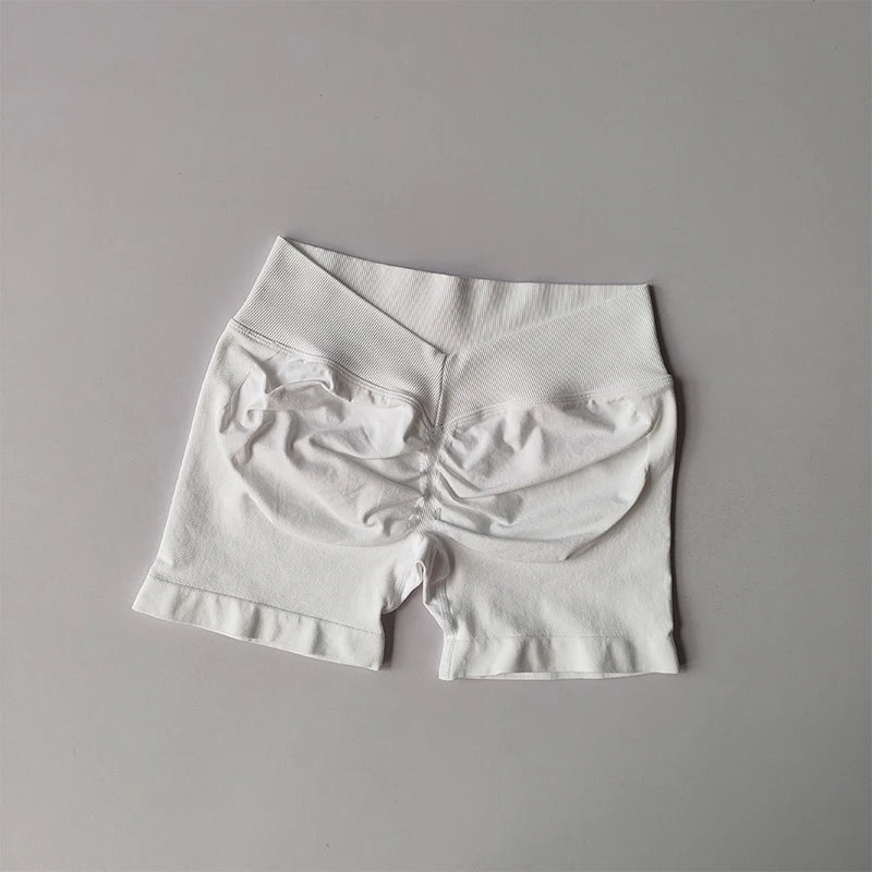 Seamless Beautiful Back High Waisted Shorts