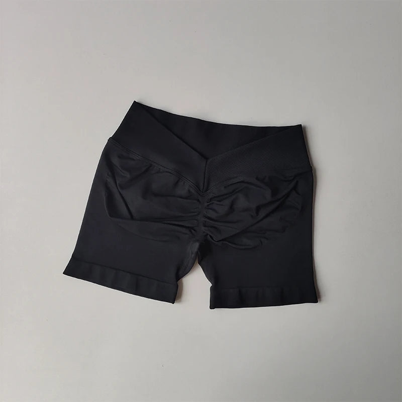 Seamless Beautiful Back High Waisted Shorts