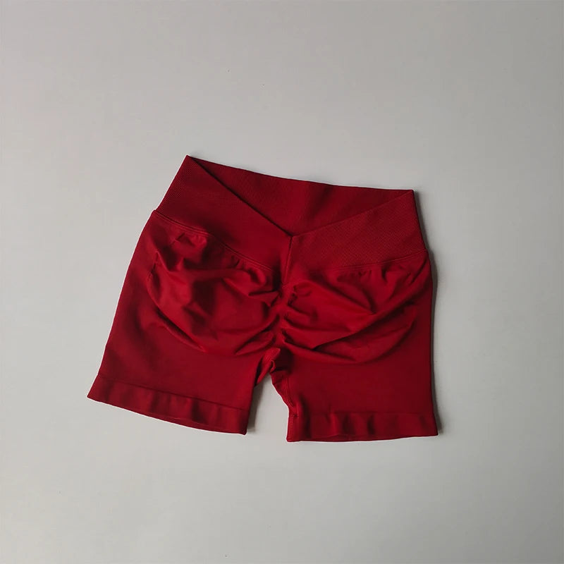 Seamless Beautiful Back High Waisted Shorts