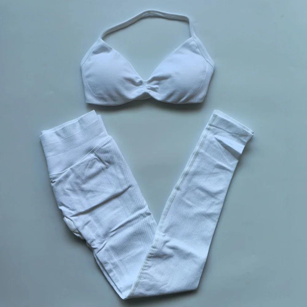 2 Pieces Seamless Yoga Set