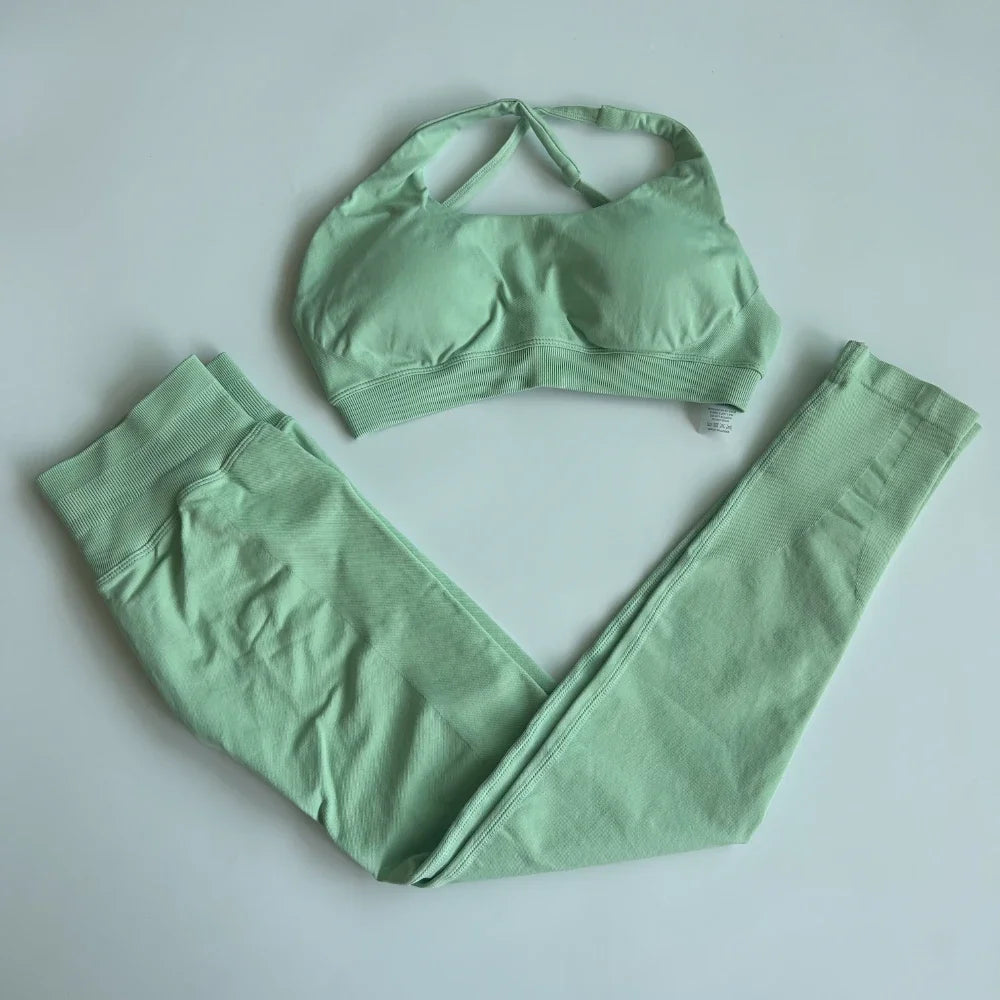 2 Pieces Impact Asymmetric Yoga Set