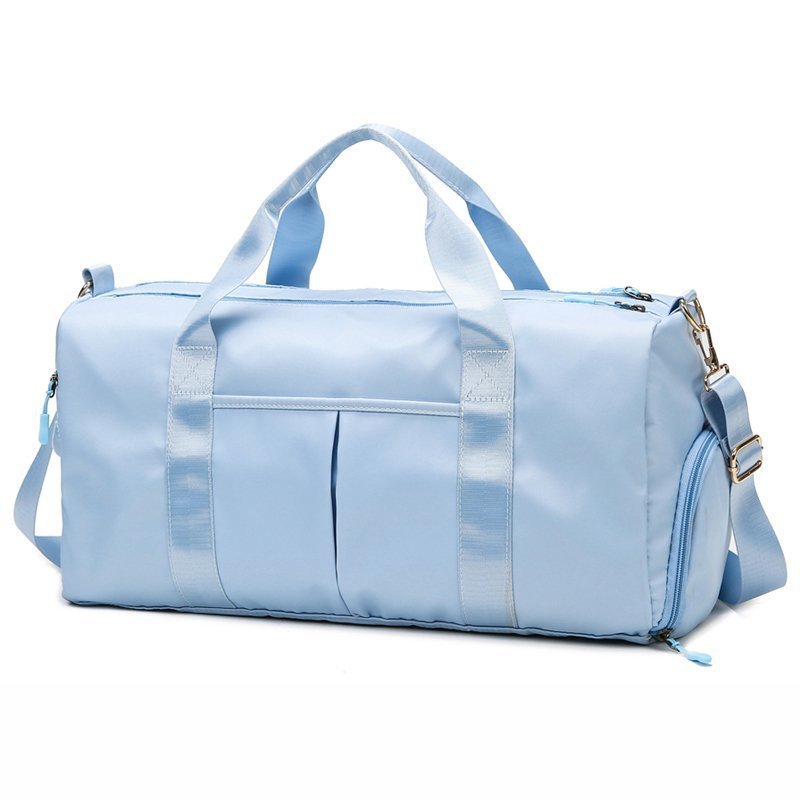 Duffel Bag Embroidered Sports Gym Bag, Travel with Wet Dry Pockets & Shoe Compartment Gift For Groomsman,Bridesmaid