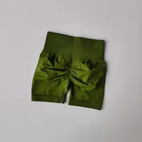 Peach Hip Lifting Shorts, High Waist