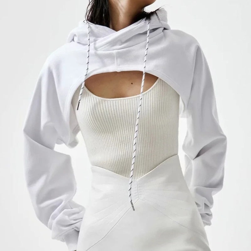 Workout Crop Hoodie