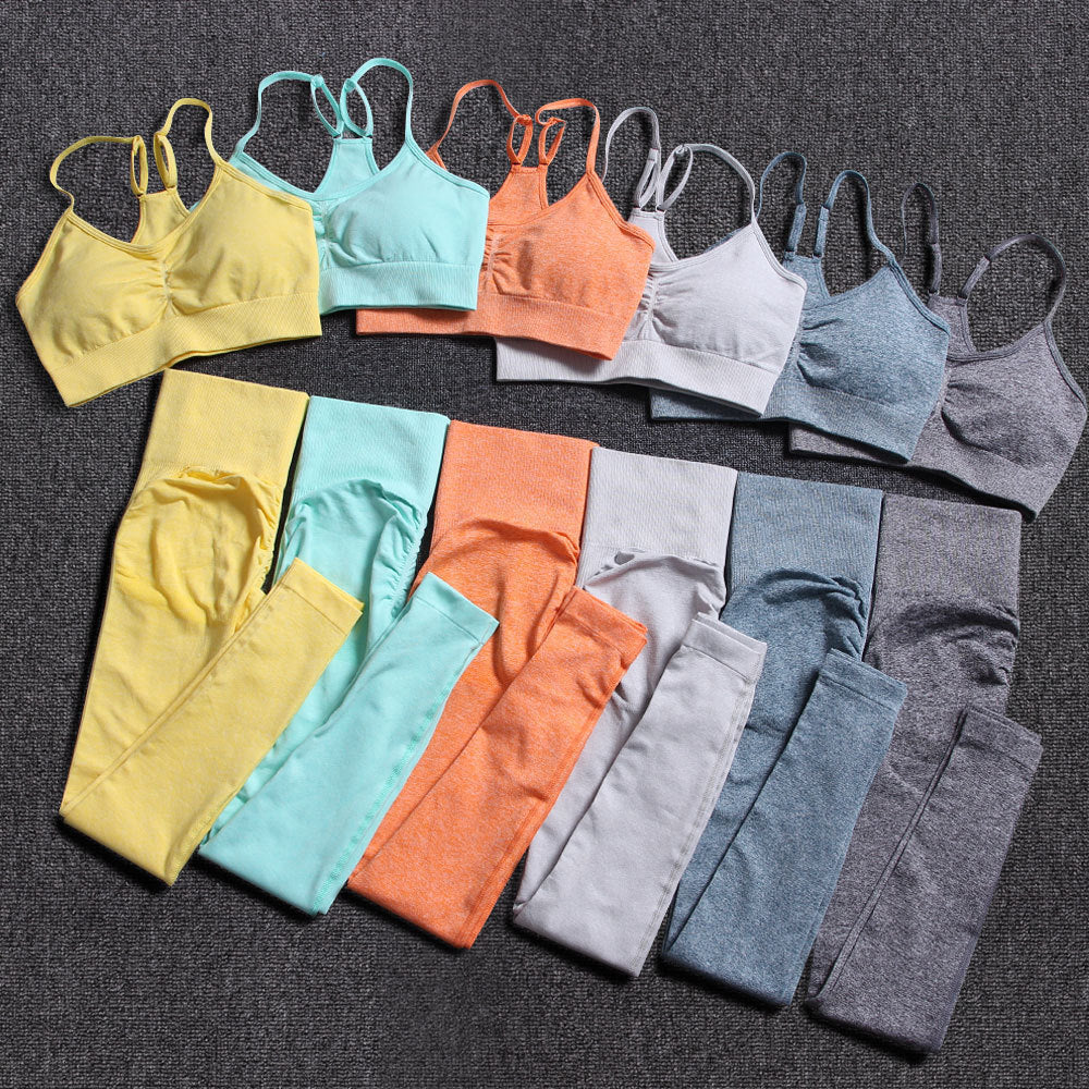 Seamless Set Gym Workout Clothes for Women
