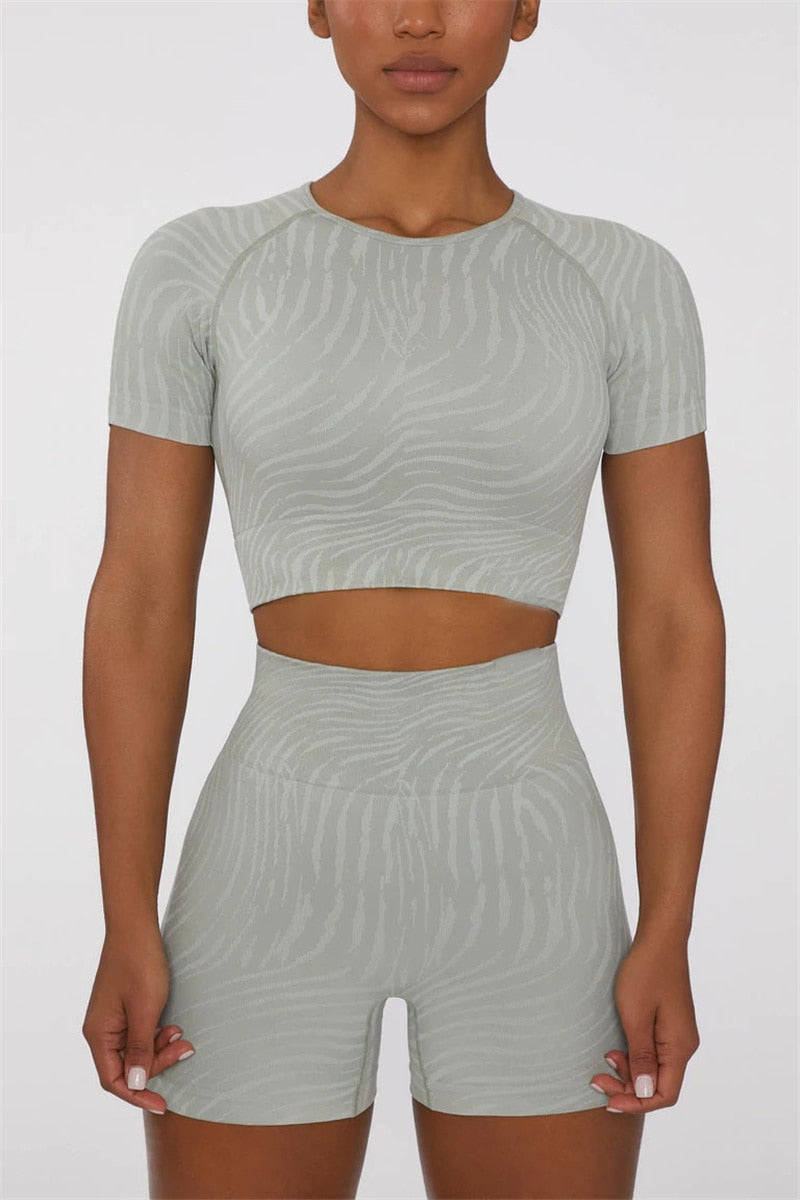 Zebra Seamless active Wear