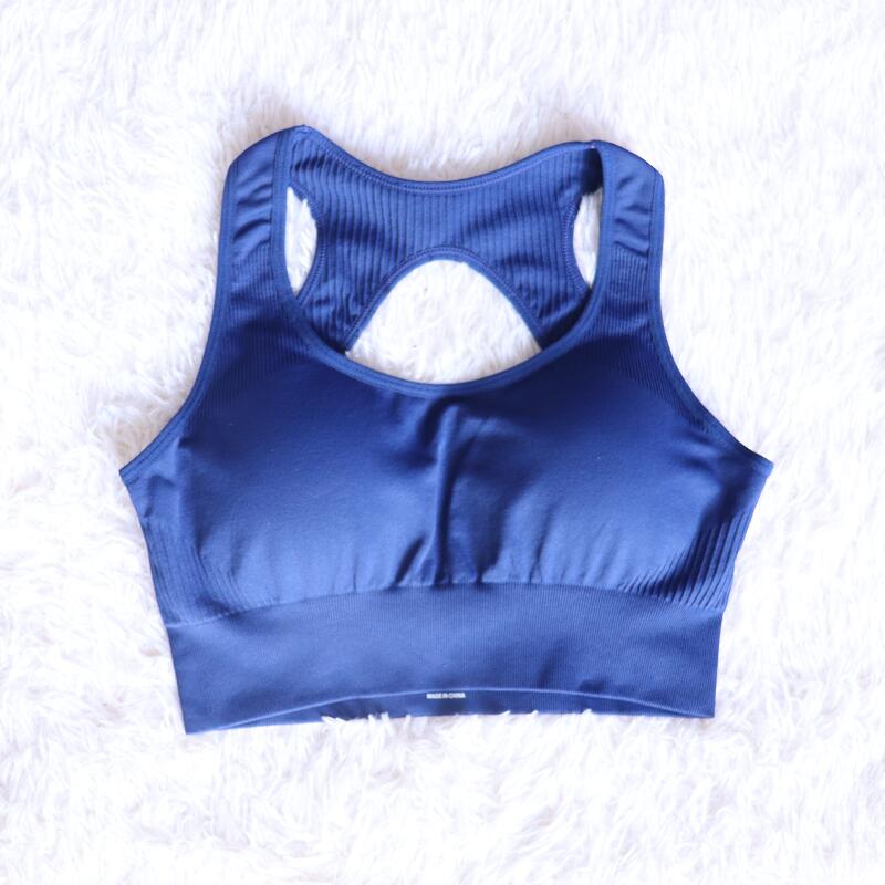 High Waist Set Shorts + Sports Bra