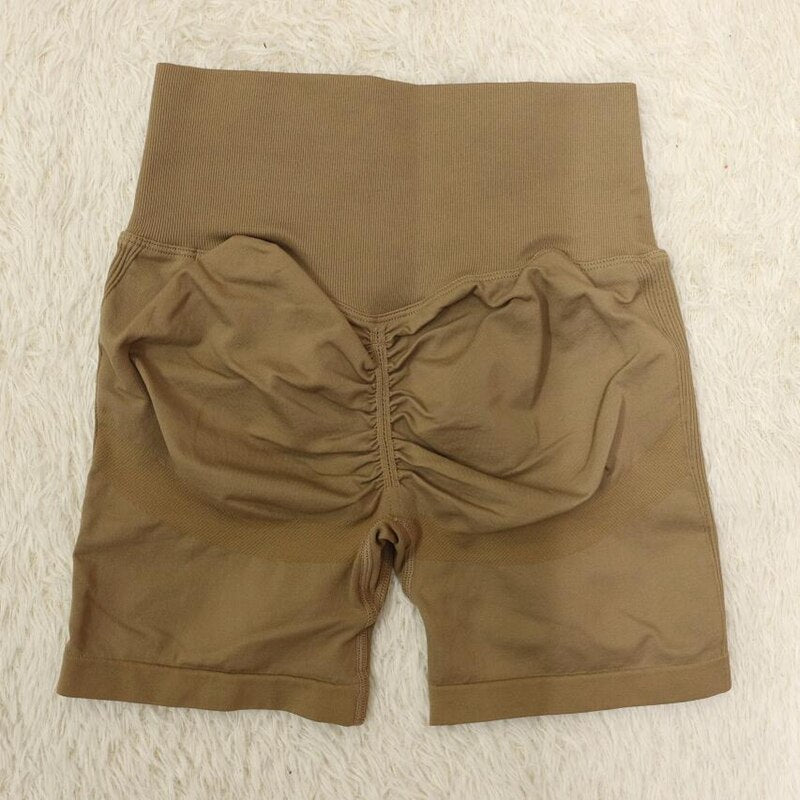 High Waist Set Shorts + Sports Bra