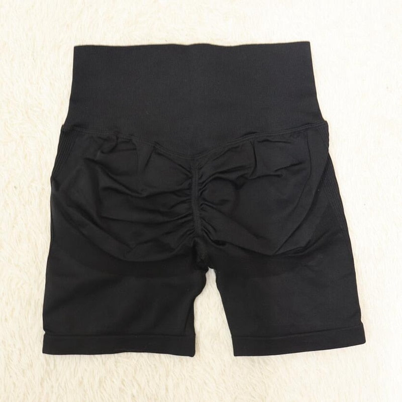 High Waist Set Shorts + Sports Bra