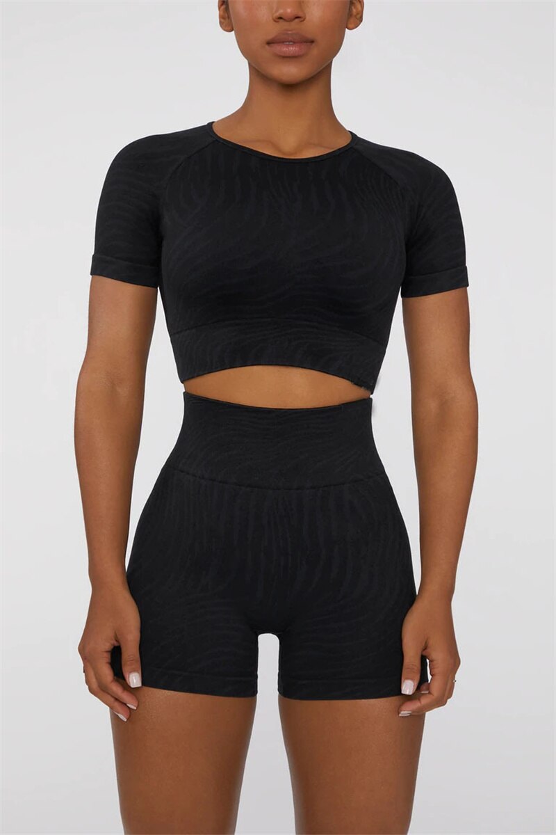 Zebra Seamless active Wear