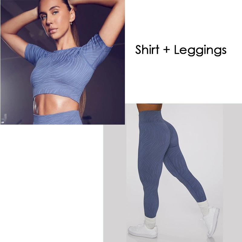 Zebra Seamless active Wear