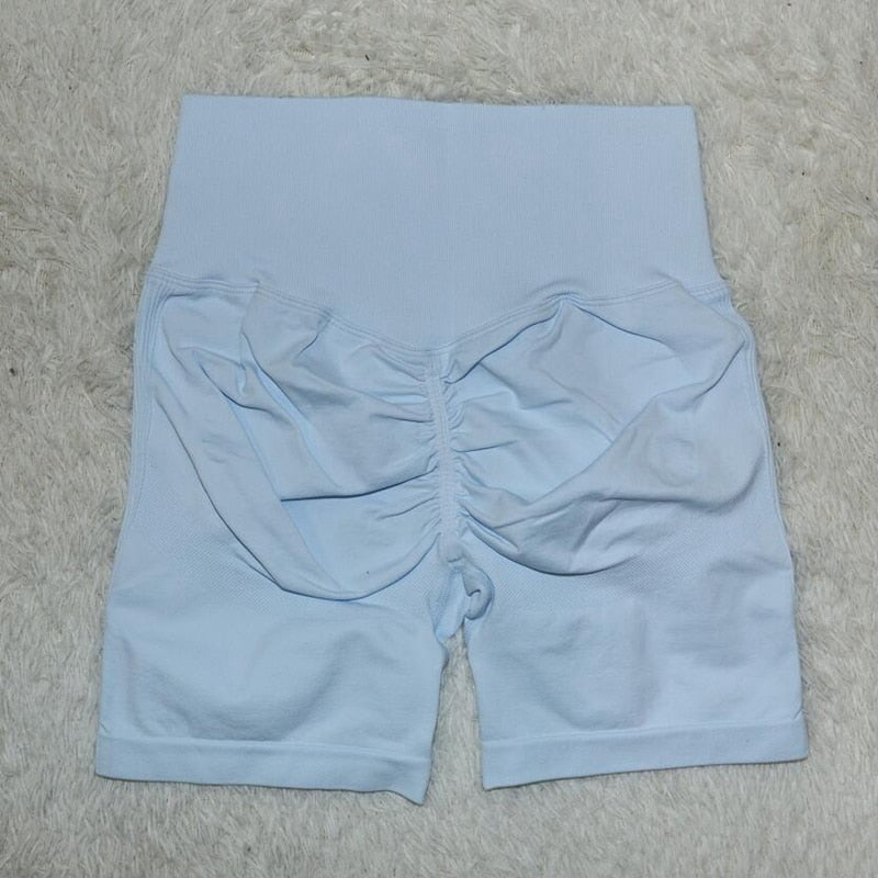 High Waist Set Shorts + Sports Bra