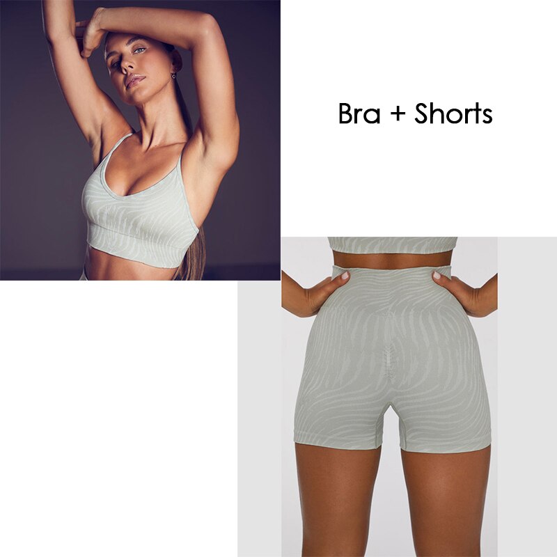 Zebra Seamless active Wear