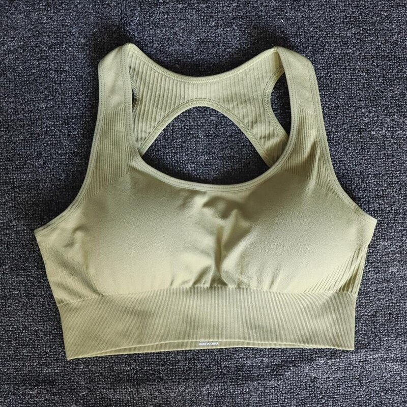 High Waist Set Shorts + Sports Bra