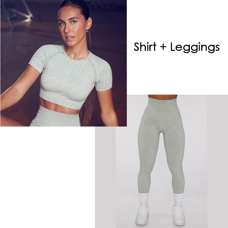Zebra Seamless active Wear