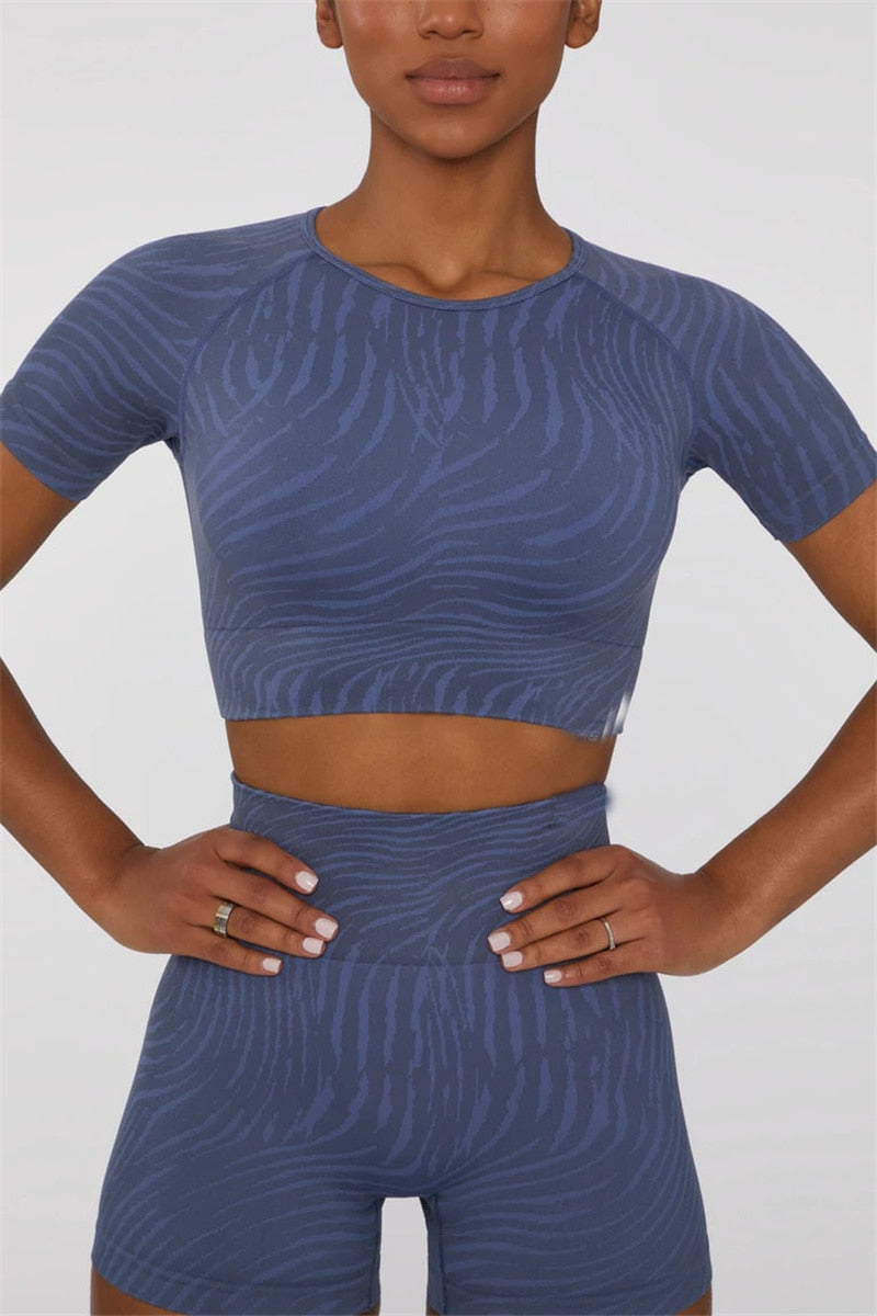 Zebra Seamless active Wear