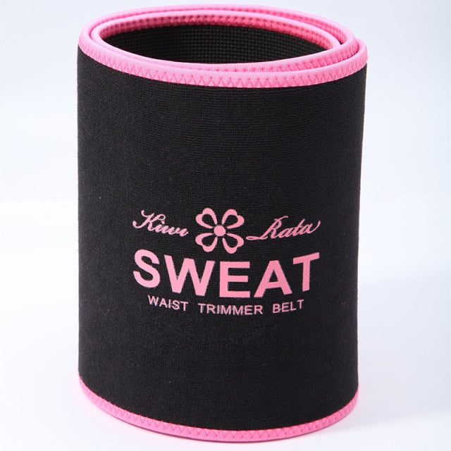 Waist Trainer Trimmer Latex Rubber Sweat Belt