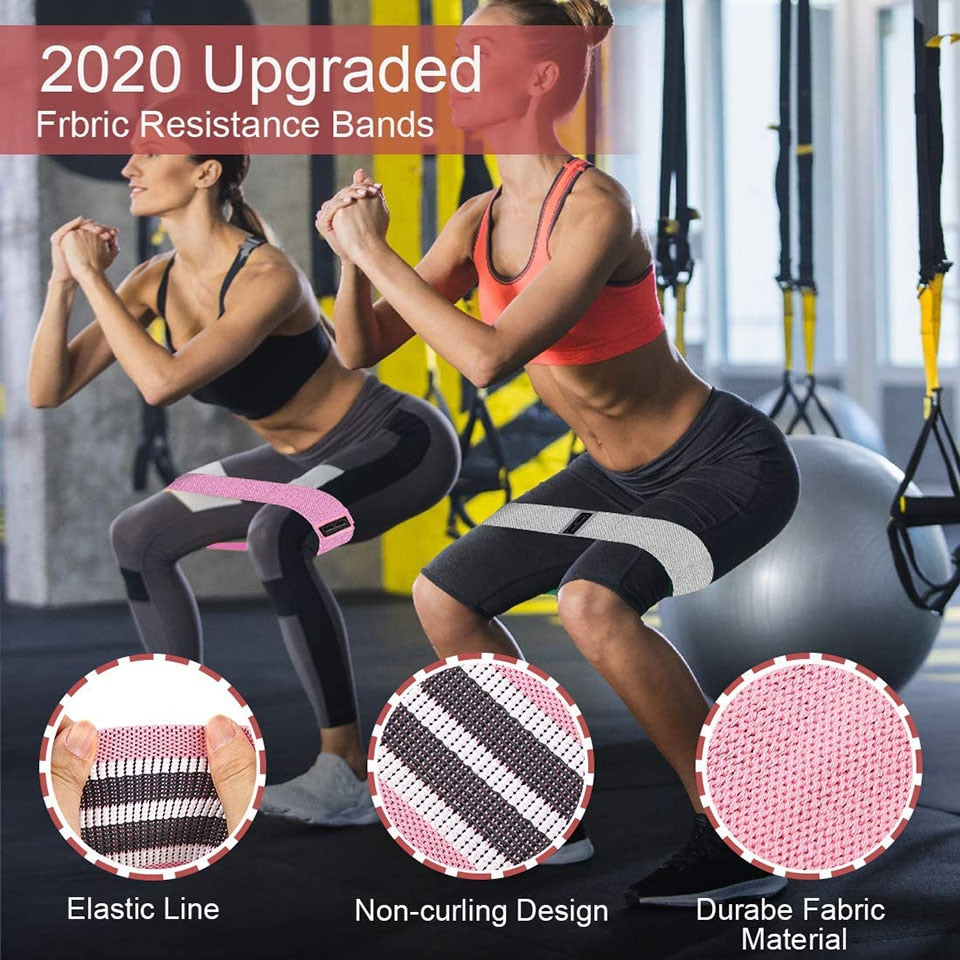Fabric Elastic Resistance Bands