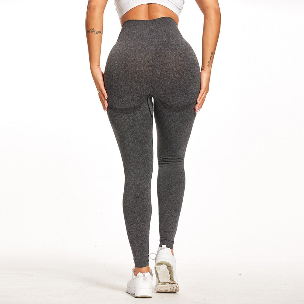 Seamless High Waist Push Up Leggings