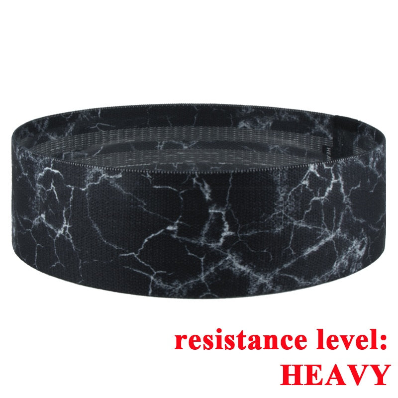 Booty Building Resistance Bands (marble Print)