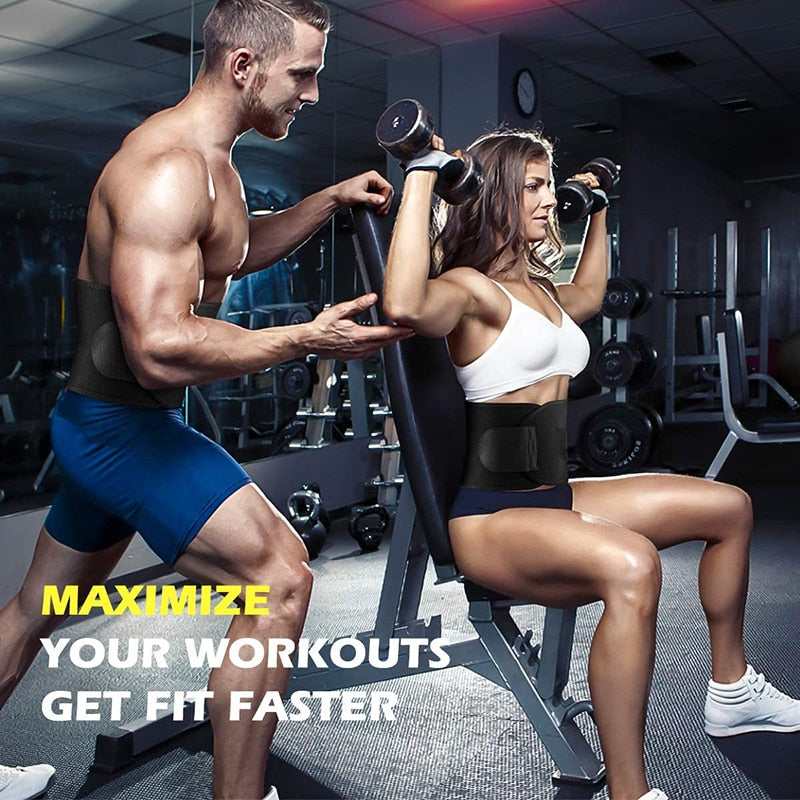Waist Trainer Trimmer Latex Rubber Sweat Belt