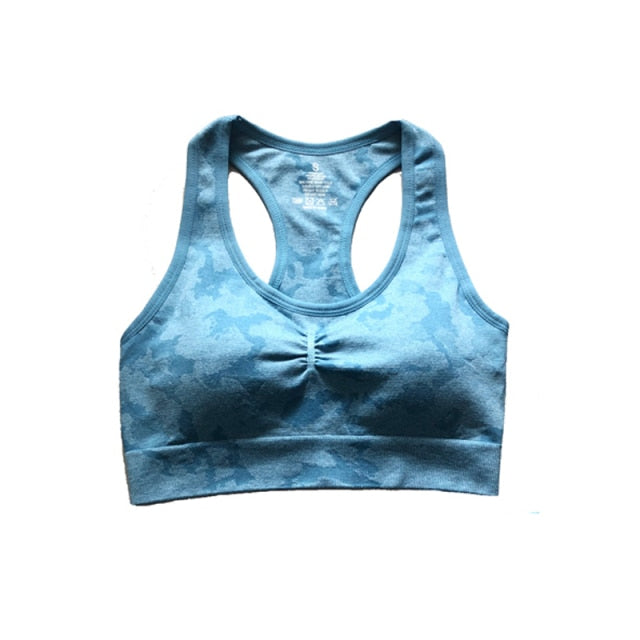 Women Adapt Camo Seamless Shorts, High Waisted Workout Shorts