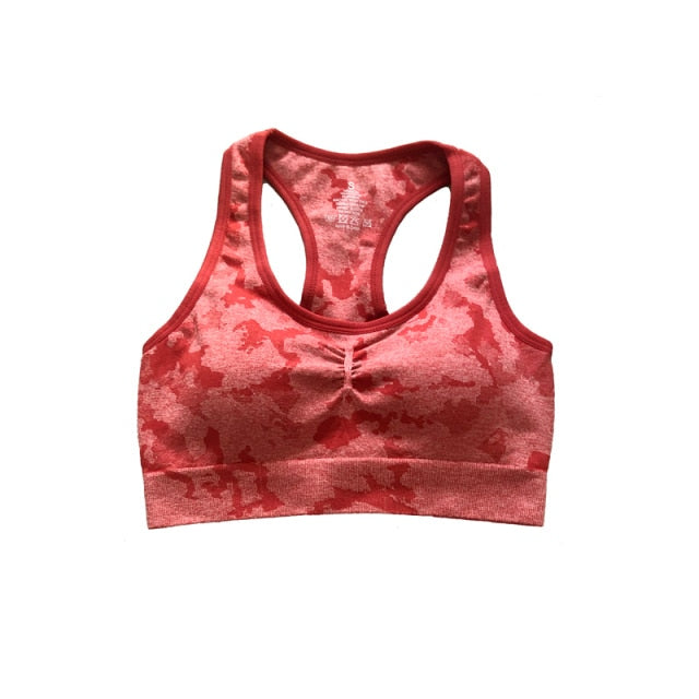 Women Adapt Camo Seamless Shorts, High Waisted Workout Shorts