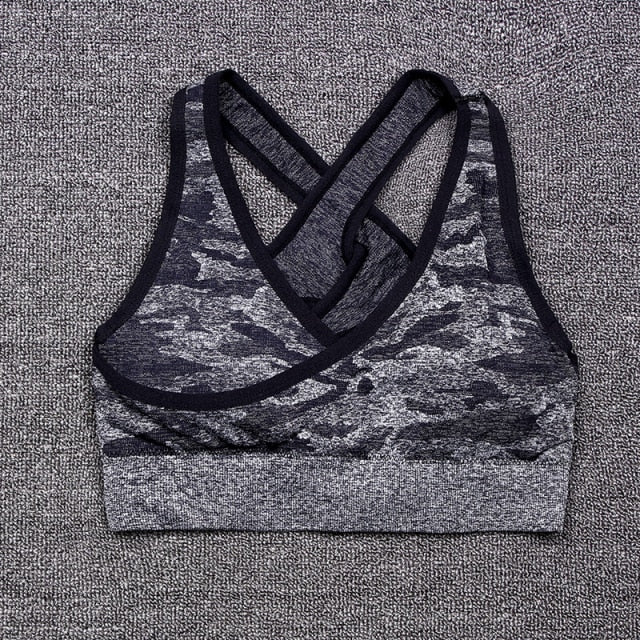 Seamless Two Piece Set, Sports Bra, High Waist Workout Leggings