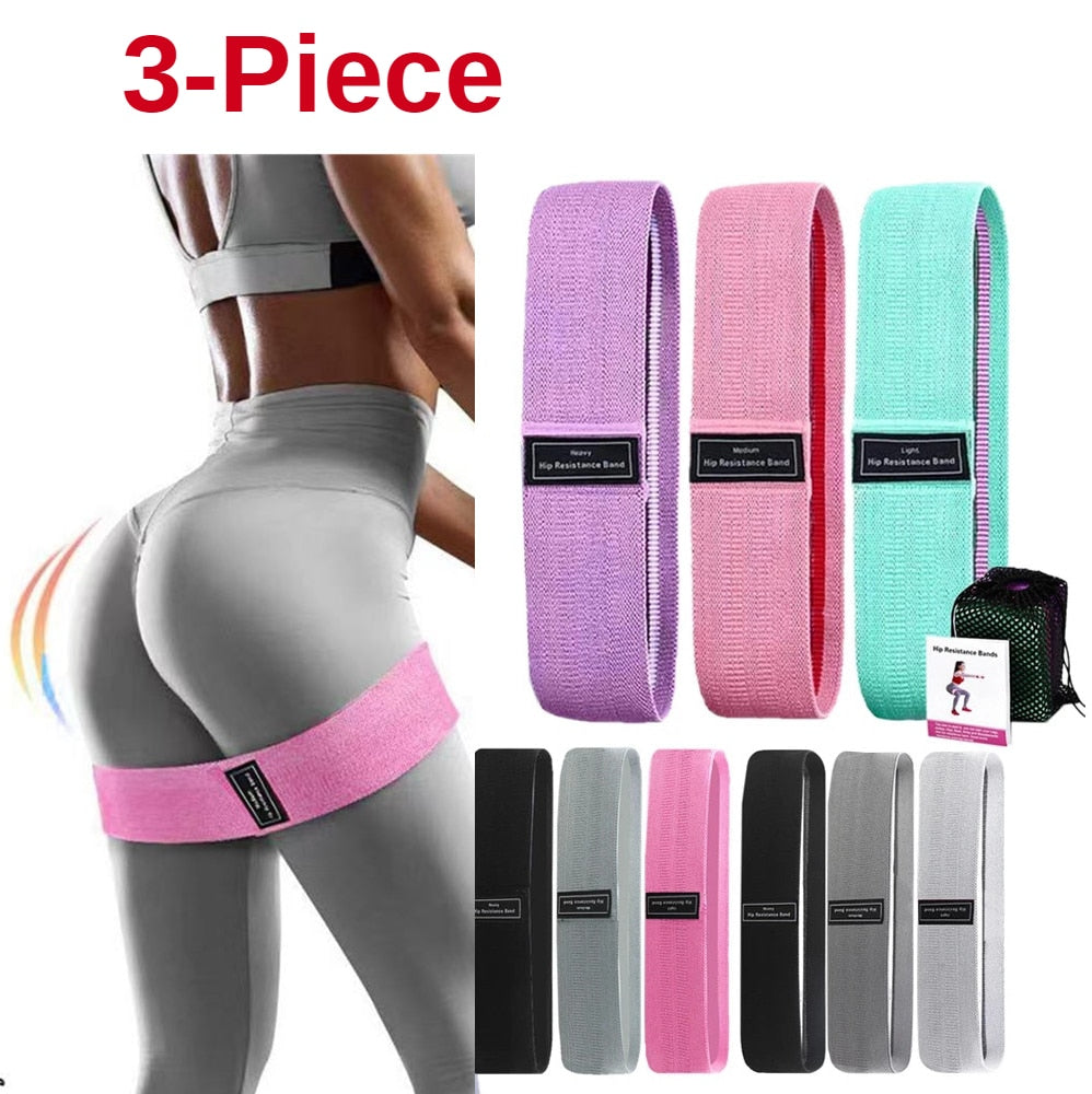 Fabric Elastic Resistance Bands