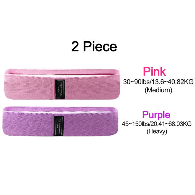 Fabric Elastic Resistance Bands