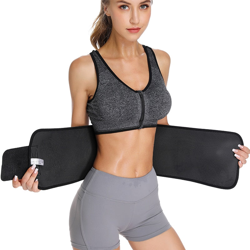 Waist Trainer Trimmer Latex Rubber Sweat Belt