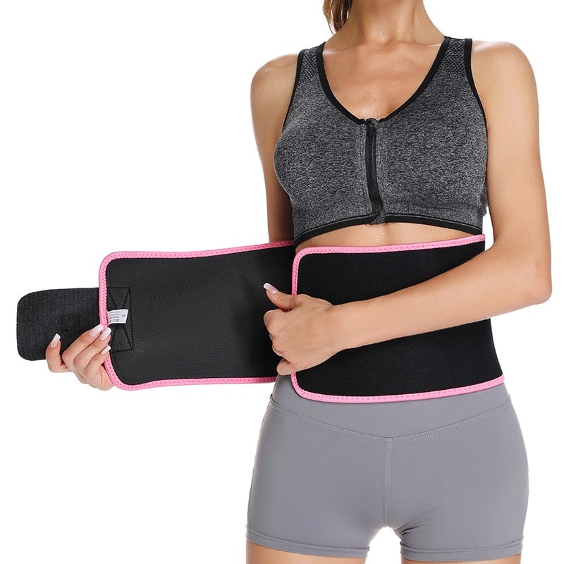 Waist Trainer Trimmer Latex Rubber Sweat Belt